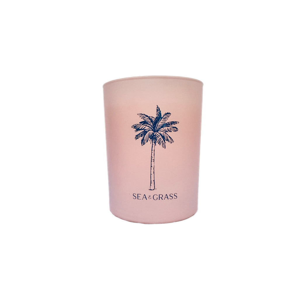 Cabana Painted Candle Vessel