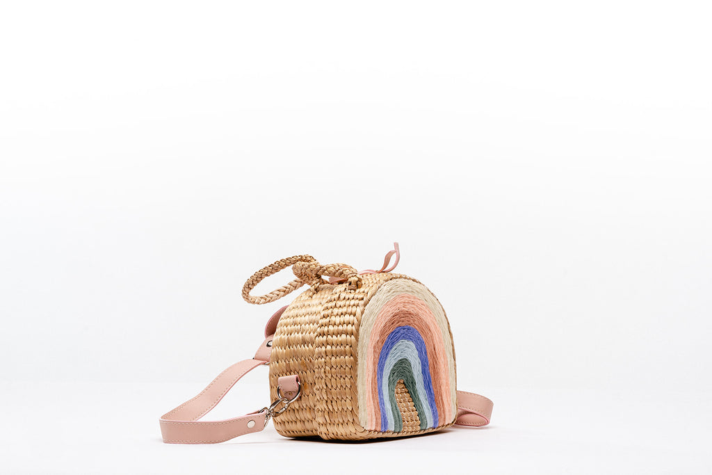 Sea & Grass Pastel Rainbow Backpack