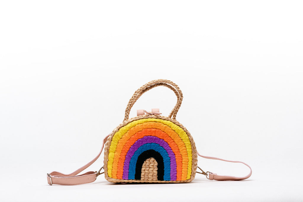 Sea & Grass Primary Rainbow Backpack