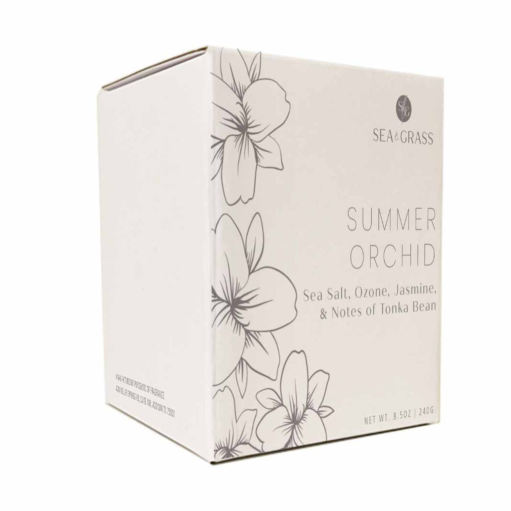 Sea & Grass Summer Orchid Candle